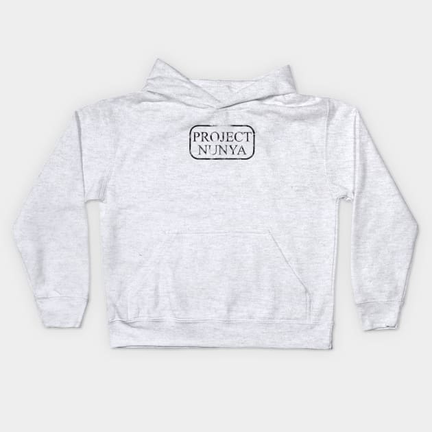 Project Nunya Kids Hoodie by Just Press Playhouse